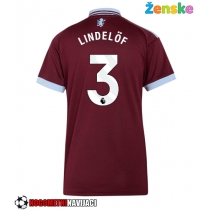 Ženske Nogometnih dresov Aston Villa Victor Lindelof #3 Domači 2026-27 Kratki rokavi